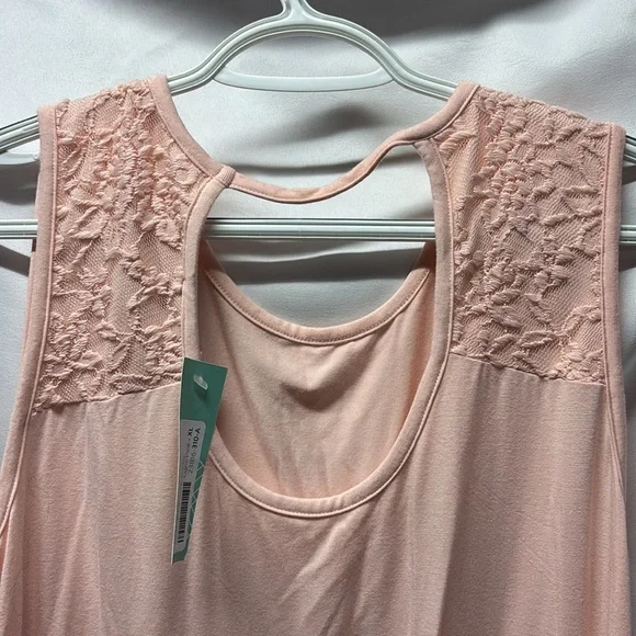 Loveappella NWT Light Pink Tank - Picture 4 of 6
